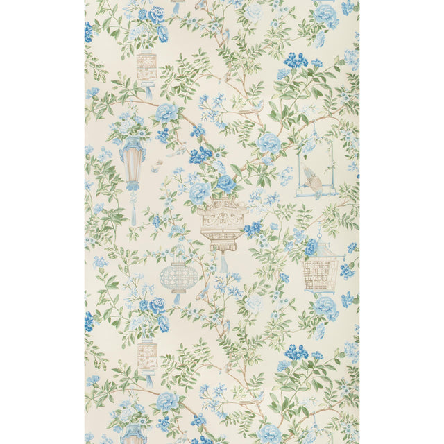 Brunschwig & Fils JARDIN FLEURI DELFT Wallpaper