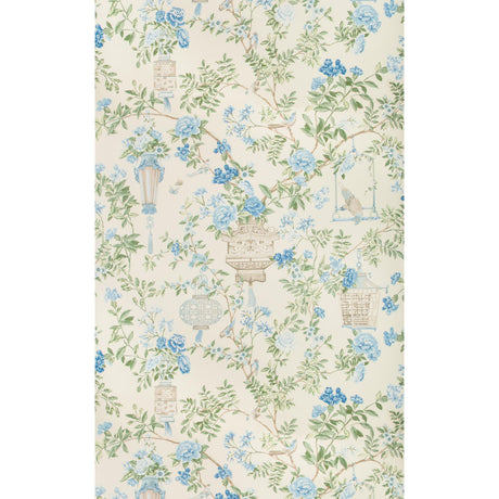 Brunschwig & Fils JARDIN FLEURI DELFT Wallpaper