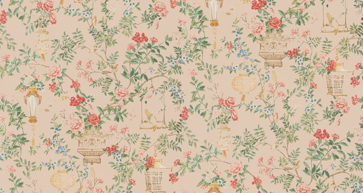 Brunschwig & Fils JARDIN FLEURI PETAL Wallpaper