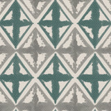 Winfield Thybony DIAMOND BLOCK DUSTY TEAL Wallpaper