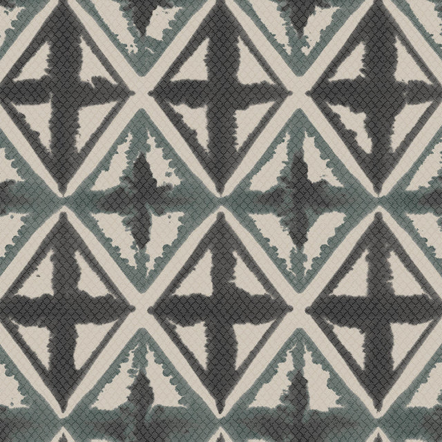 Winfield Thybony DIAMOND BLOCK CHARCOAL Wallpaper