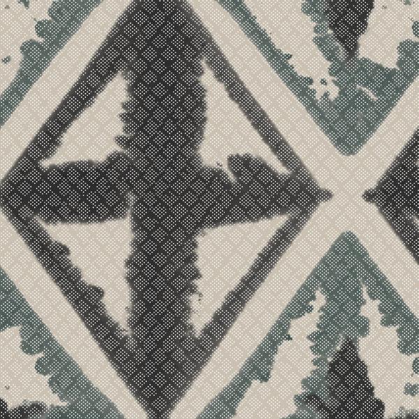 Winfield Thybony DIAMOND BLOCK CHARCOAL Wallpaper