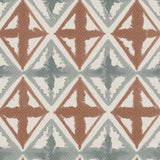 Winfield Thybony DIAMOND BLOCK CORAL GREY Wallpaper