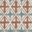 Winfield Thybony DIAMOND BLOCK CORAL GREY Wallpaper