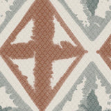 Winfield Thybony DIAMOND BLOCK CORAL GREY Wallpaper