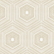 Winfield Thybony CONCENTRIC GROOVE CHAMPAGNE Wallpaper