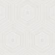 Winfield Thybony CONCENTRIC GROOVE CREAM Wallpaper