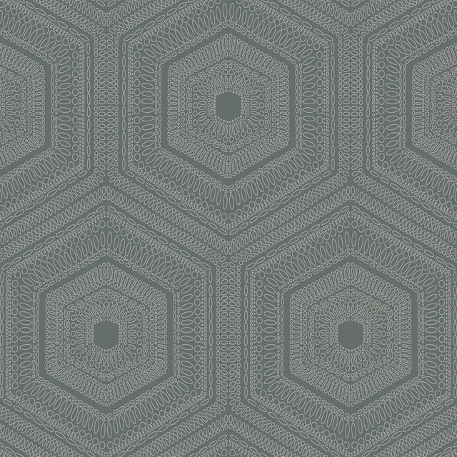 Winfield Thybony CONCENTRIC GROOVE LEDGE Wallpaper