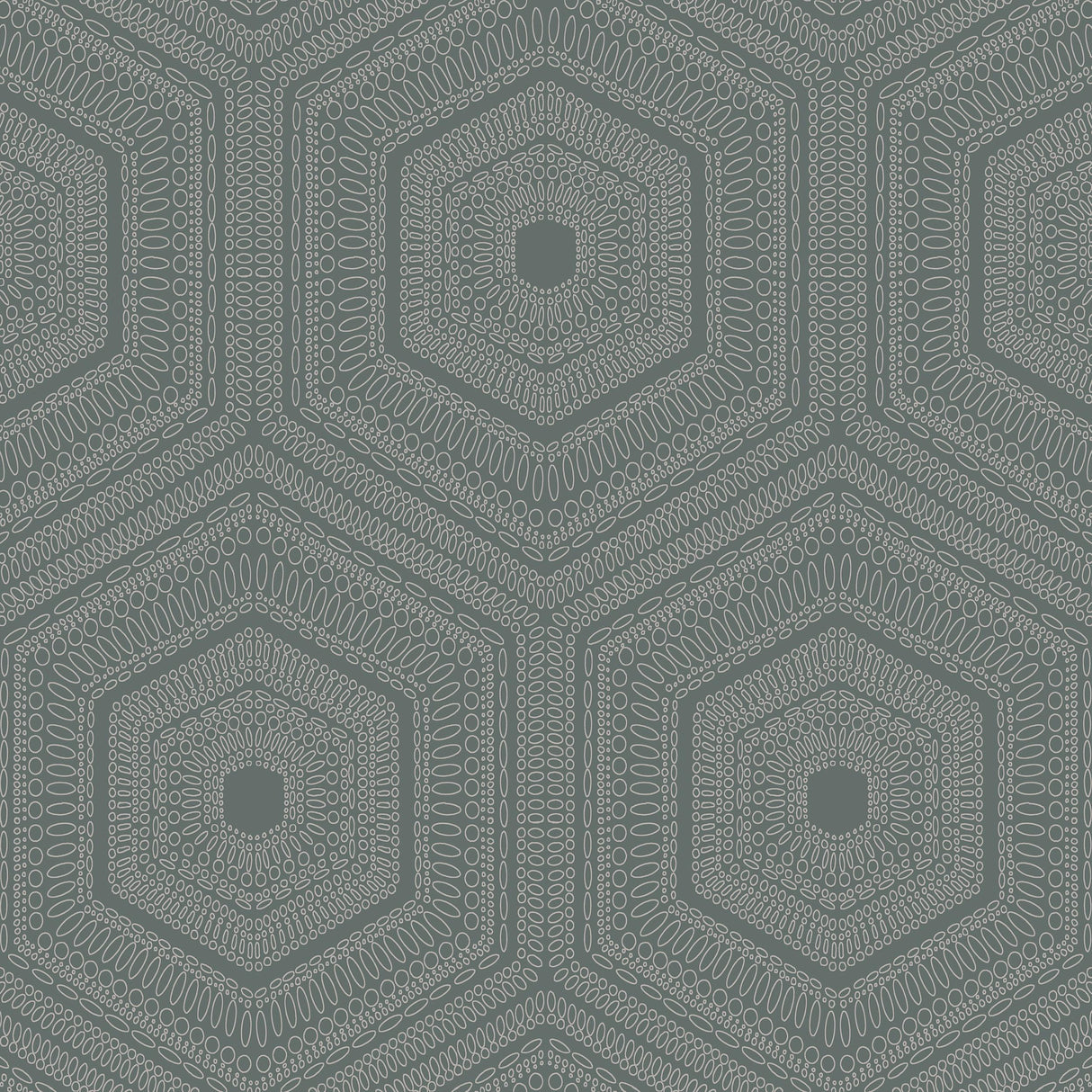 Winfield Thybony CONCENTRIC GROOVE LEDGE Wallpaper