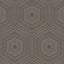 Winfield Thybony CONCENTRIC GROOVE CHOCOLATE Wallpaper