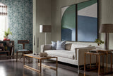 Winfield Thybony BRUSHED THATCH TAUPE Wallpaper