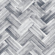 Winfield Thybony BRUSHED THATCH CHARCOAL Wallpaper