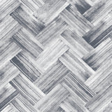 Winfield Thybony BRUSHED THATCH CHARCOAL Wallpaper