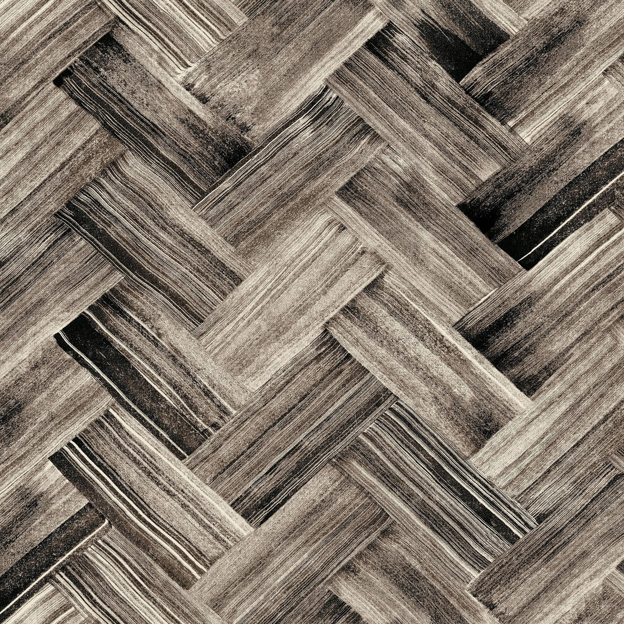 Winfield Thybony BRUSHED THATCH FUMED Wallpaper