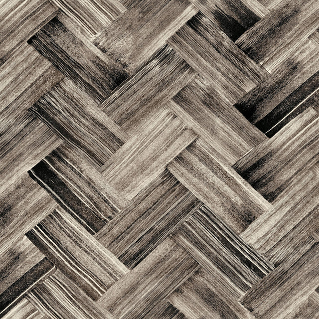 Winfield Thybony BRUSHED THATCH FUMED Wallpaper