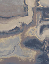 Winfield Thybony ON THE ROCKS BLUE Wallpaper