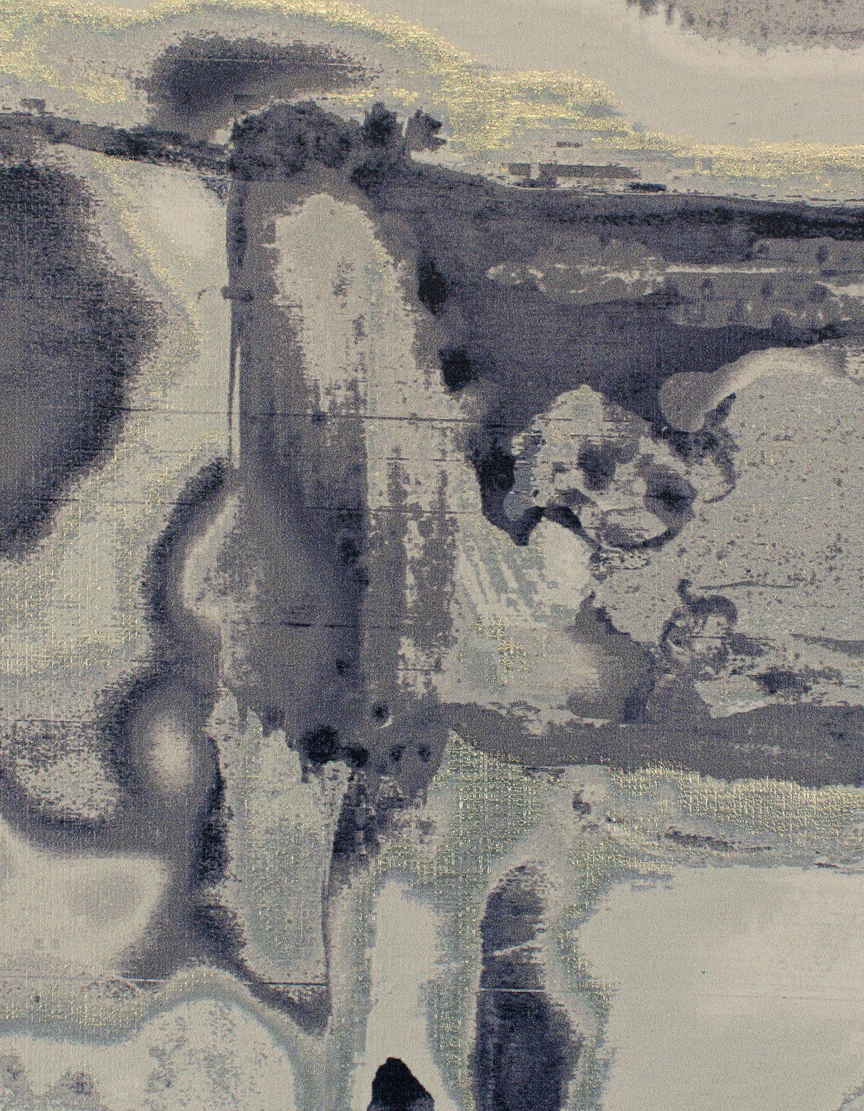 Winfield Thybony ON THE ROCKS WARM GRAY Wallpaper