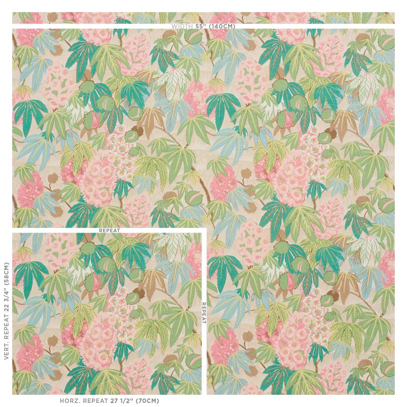 Schumacher Del Lungo Blush Fabric