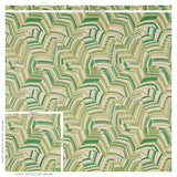Schumacher Deco Leaves Palm Fabric