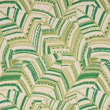 Schumacher Deco Leaves Palm Fabric