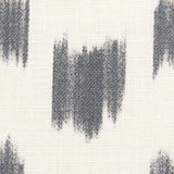 Schumacher Izmir Ikat Black Fabric