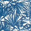 Schumacher Sunlit Palm Blue Wallpaper