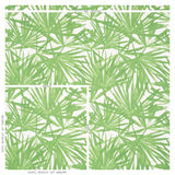Schumacher Sunlit Palm Green Wallpaper