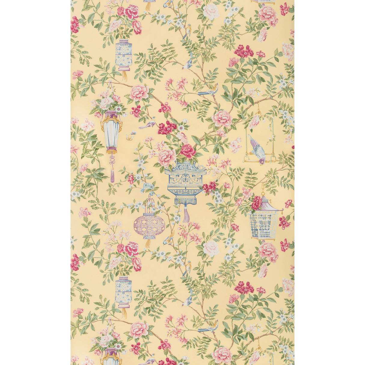 Brunschwig & Fils JARDIN FLEURI SUN Wallpaper