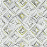 Clarke & Clarke OTIS CHARTREUSE/CHARCOAL Fabric
