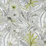 Clarke & Clarke TROPICANA SMOKE Fabric
