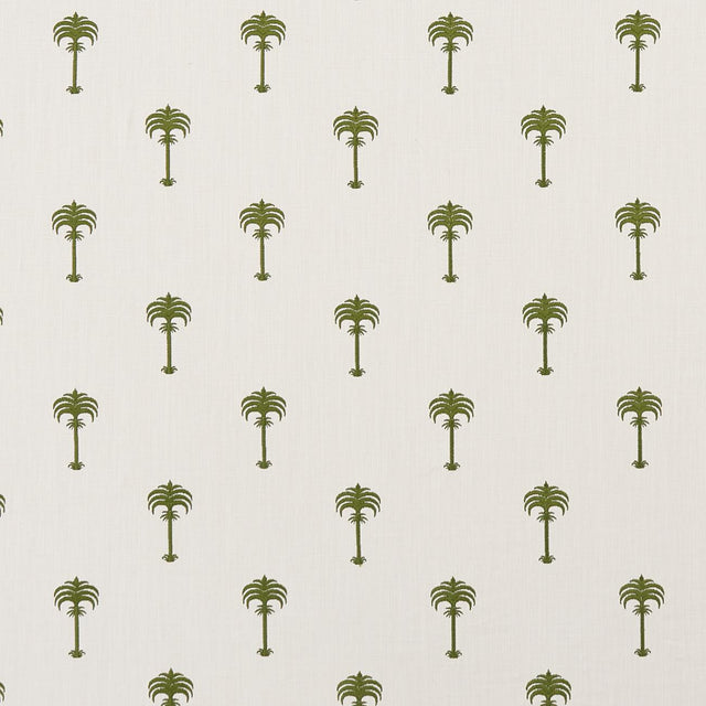 Clarke & Clarke MENARA METALLIC OLIVE Fabric