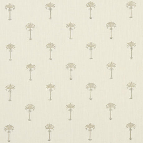 Clarke & Clarke MENARA METALLIC CHAMPAGNE/IVORY Fabric