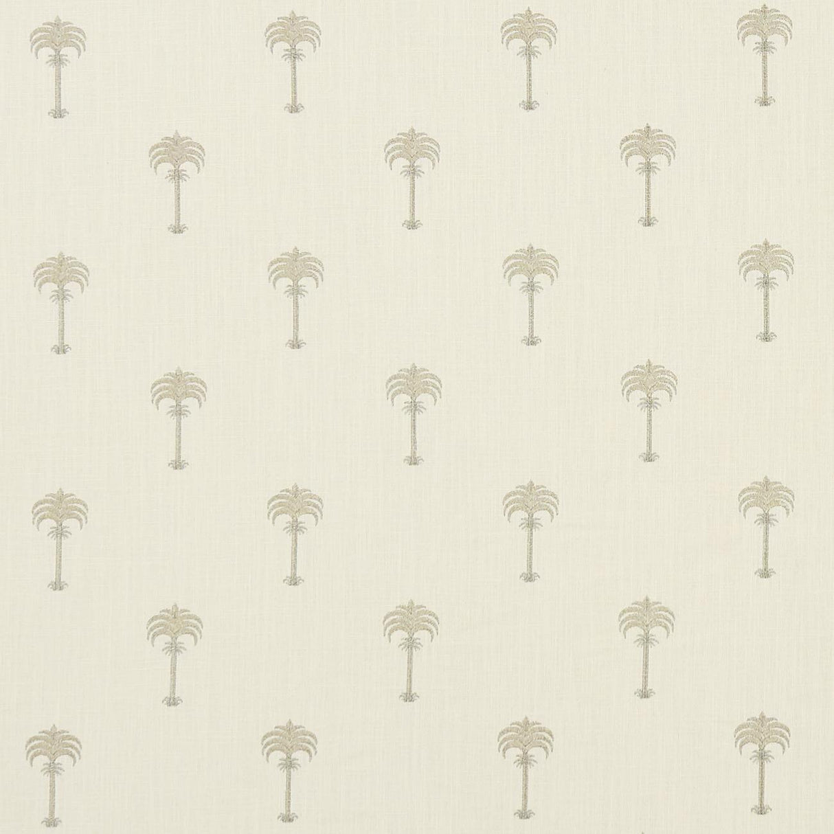 Clarke & Clarke MENARA METALLIC CHAMPAGNE/IVORY Fabric