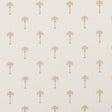 Clarke & Clarke MENARA METALLIC ROSE GOLD/IVORY Fabric