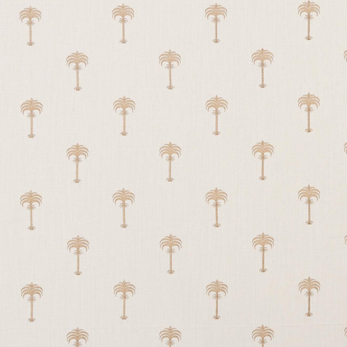 Clarke & Clarke MENARA METALLIC ROSE GOLD/IVORY Fabric