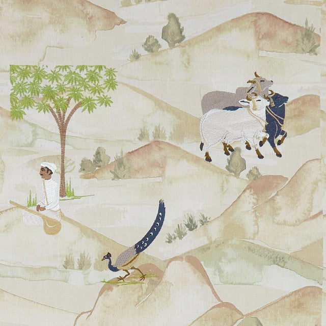 Clarke & Clarke SAHARA DENIM Fabric