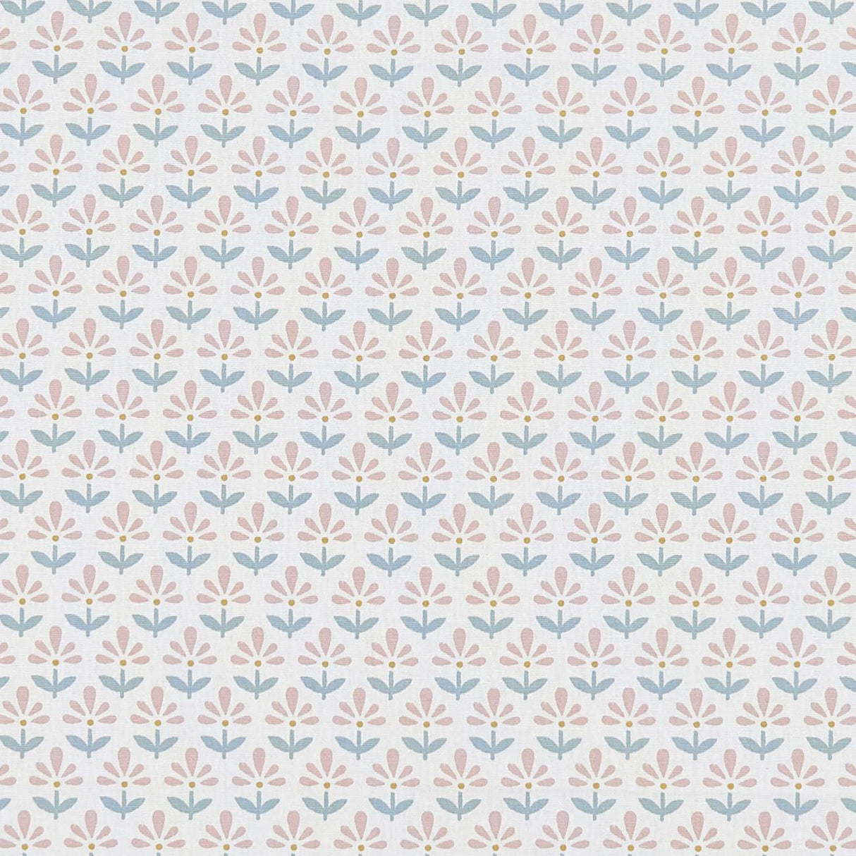 Clarke & Clarke FLEUR BLUSH/MINERAL Upholstery Fabric