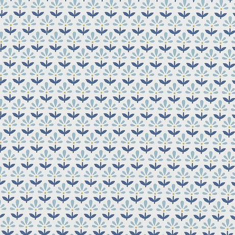 Clarke & Clarke FLEUR DENIM Upholstery Fabric