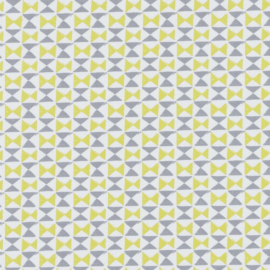 Clarke & Clarke ORIANNA CHARTREUSE/CHARCOAL Upholstery Fabric