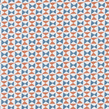 Clarke & Clarke ORIANNA DENIM/SPICE Upholstery Fabric