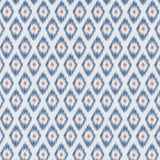 Clarke & Clarke ZORA DENIM/SPICE Upholstery Fabric