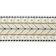 Schumacher Ivory Marion Velvet Tape