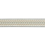 Schumacher Ivory Marion Velvet Tape