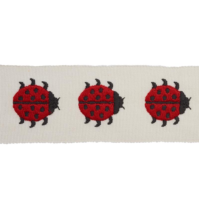 Schumacher Red & Ivory Ladybird Tape