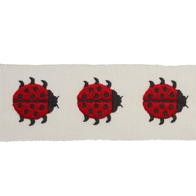 Schumacher Red & Ivory Ladybird Tape