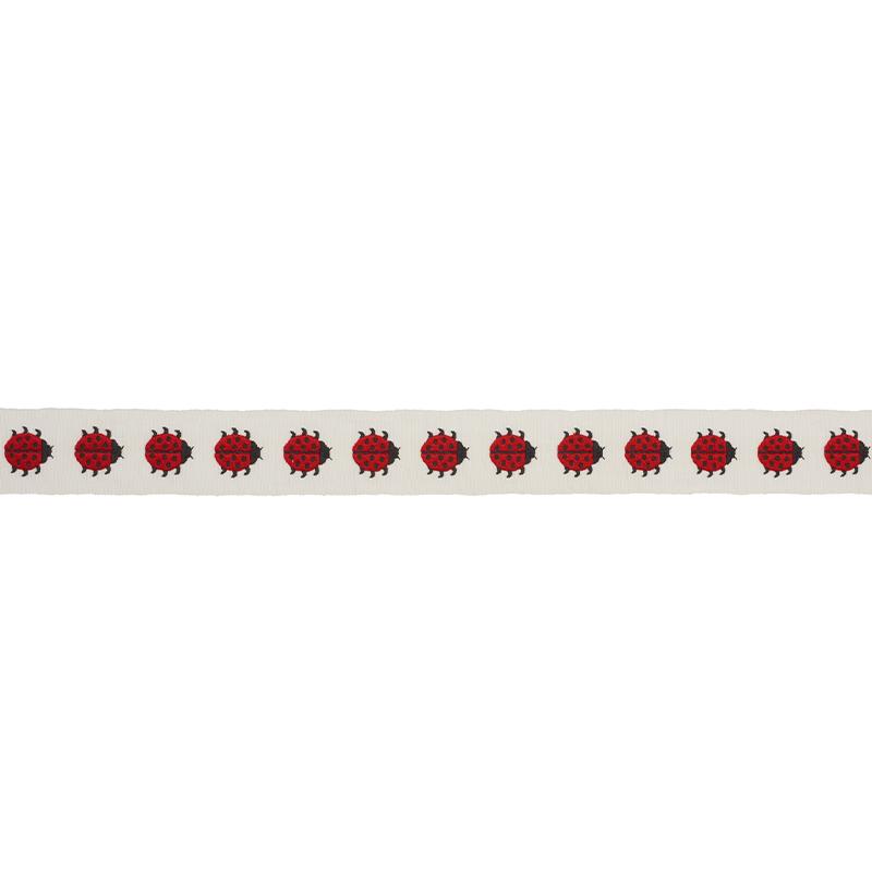 Schumacher Red & Ivory Ladybird Tape