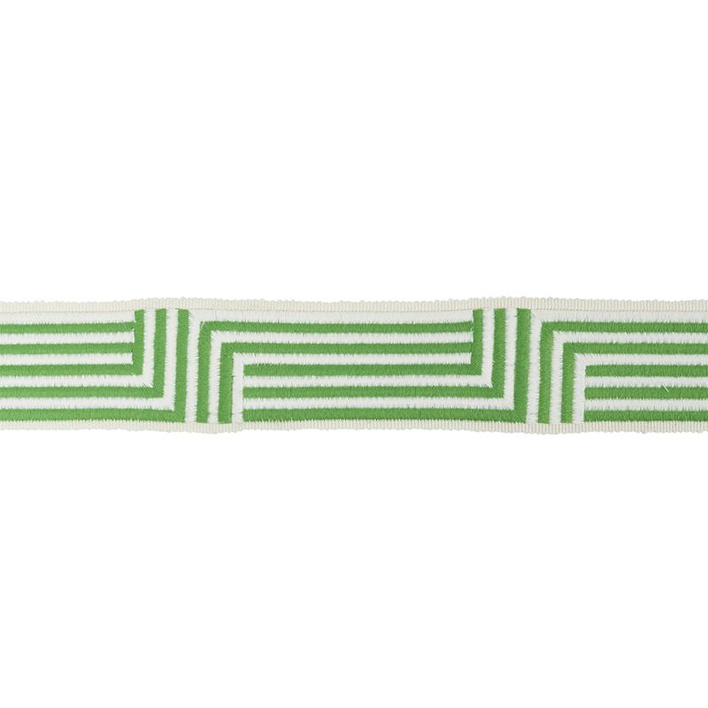 Schumacher Osilas Tape Green Trim