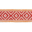 Schumacher Red & Orange Larson Handwoven Tape