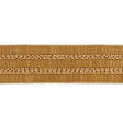 Schumacher Gold Trento Beaded Tape