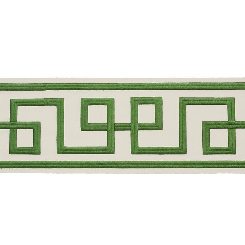 Schumacher Octavius Tape Green Trim